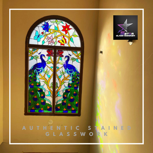 Stained Glass Design Work Hyderabad | Stained Glass Dome Skylight
